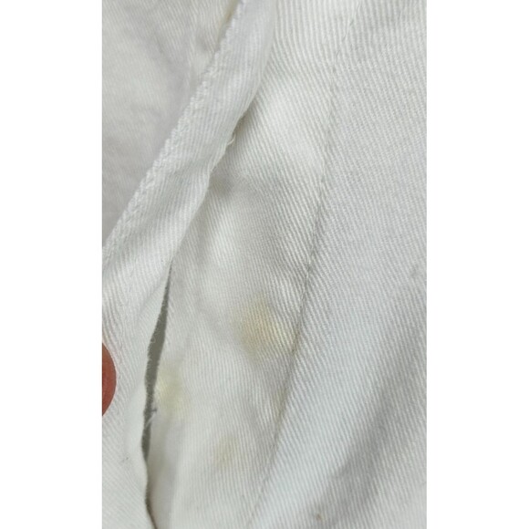 DRESS BARN Vtg Shirt Womens 1X White Applique Cats Short Sleeves Button Up - Picture 4 of 8